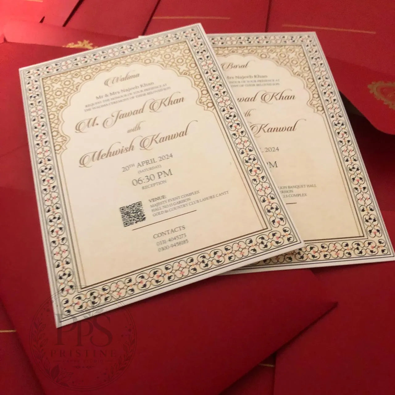 WC - 005 — Minimalist Wedding Invitation
