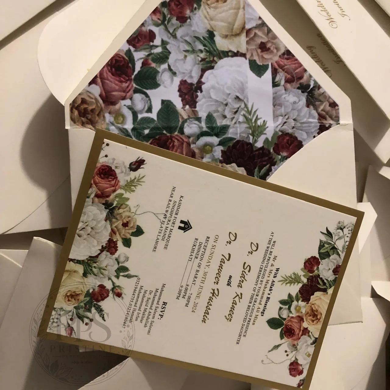 WC - 007 — Elegant Nikkah Wedding Invitation