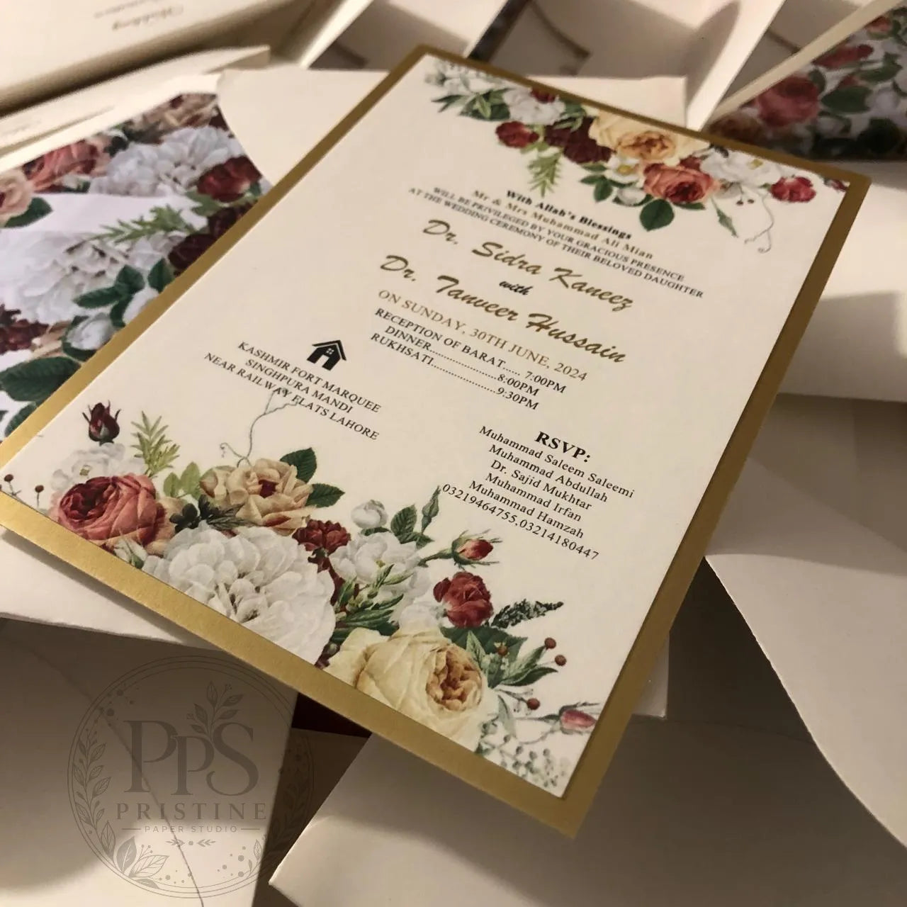 WC - 007 — Elegant Nikkah Wedding Invitation