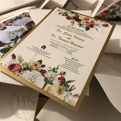 WC - 007 — Elegant Nikkah Wedding Invitation