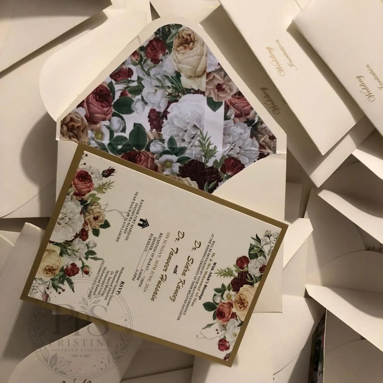 WC - 007 — Elegant Nikkah Wedding Invitation