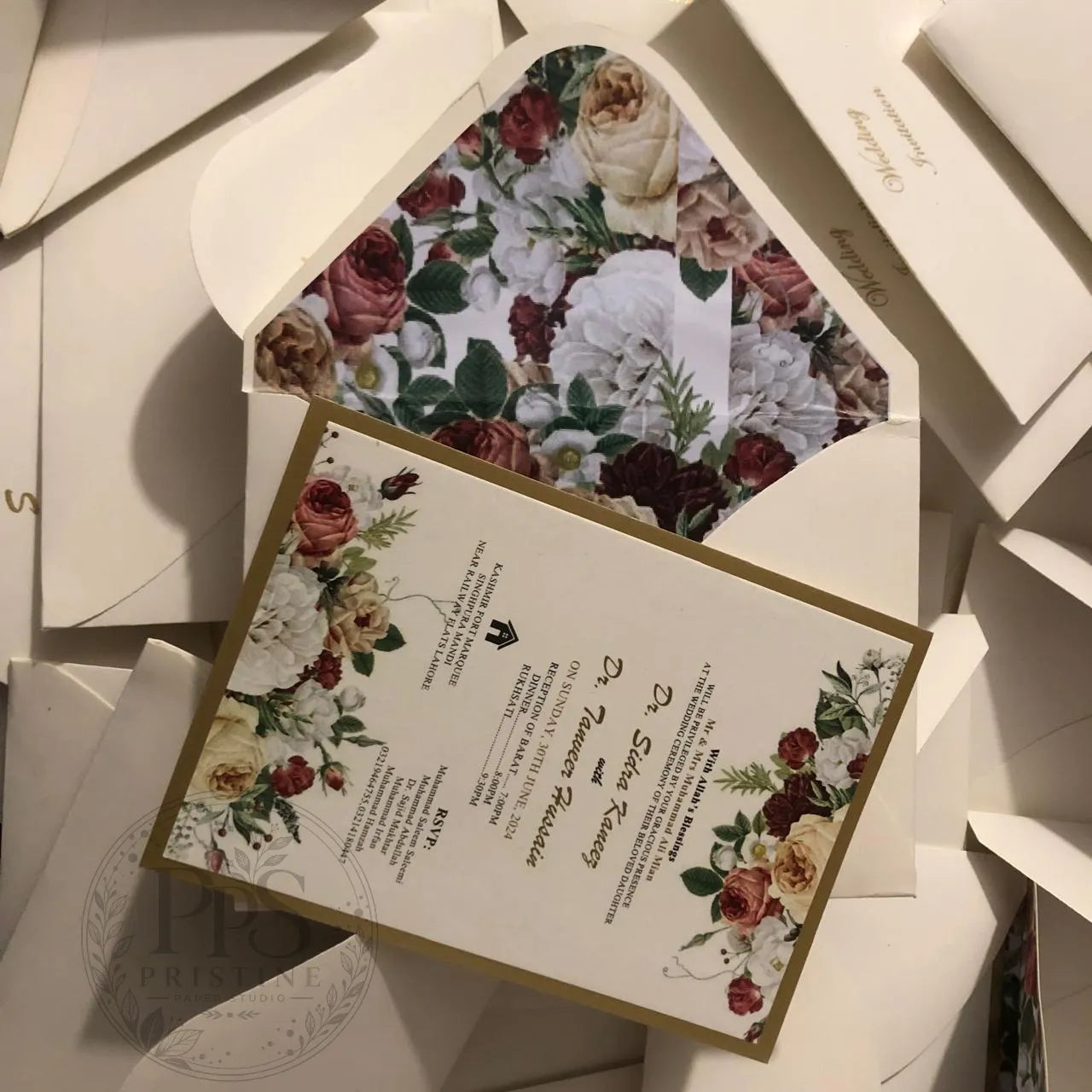 WC - 007 — Elegant Nikkah Wedding Invitation