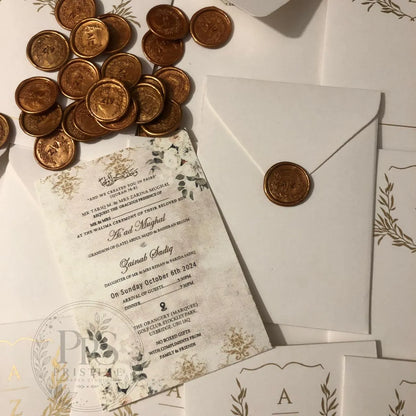 WC - 012 — Elegant Wedding Invitation