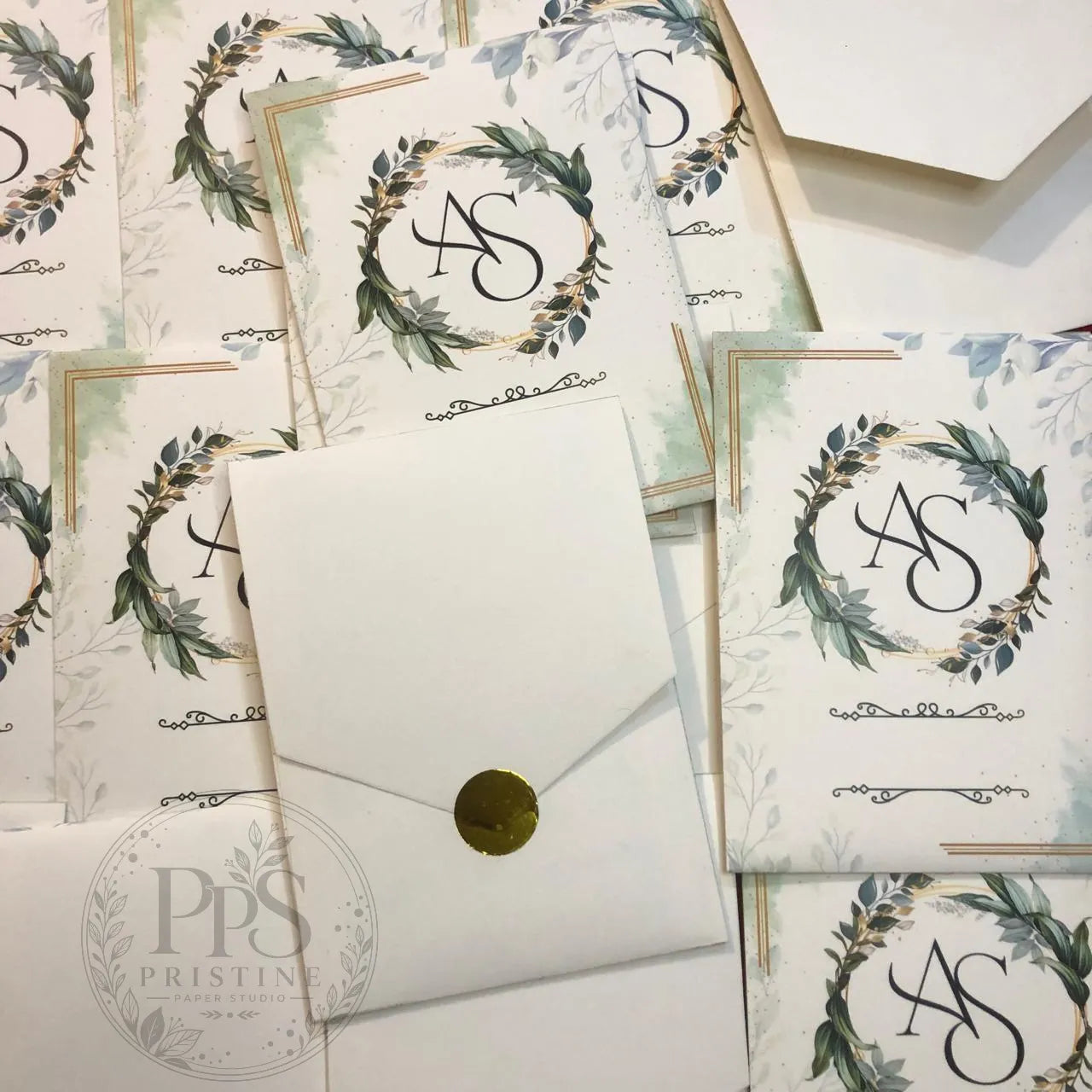 WC - 010 — Traditional Wedding Invitation