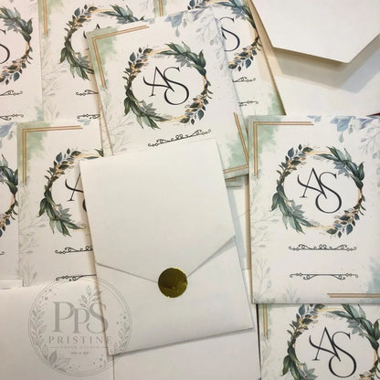 WC - 010 — Traditional Wedding Invitation