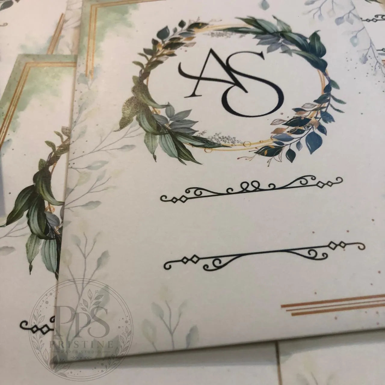 WC - 010 — Traditional Wedding Invitation