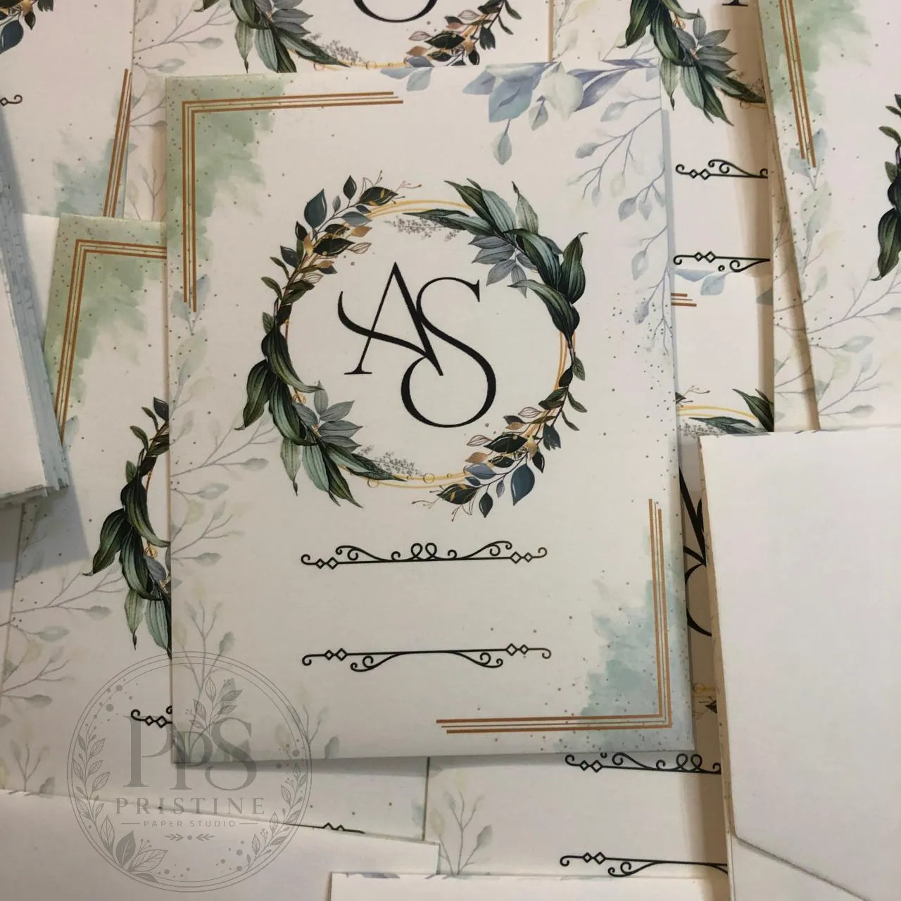 WC - 010 — Traditional Wedding Invitation