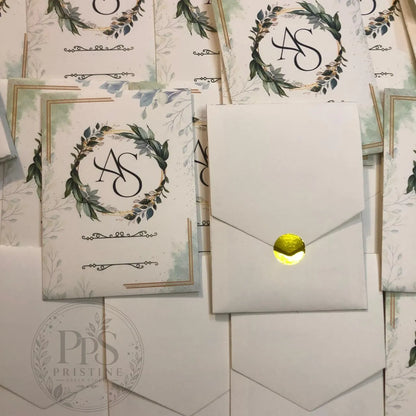 WC - 010 — Traditional Wedding Invitation