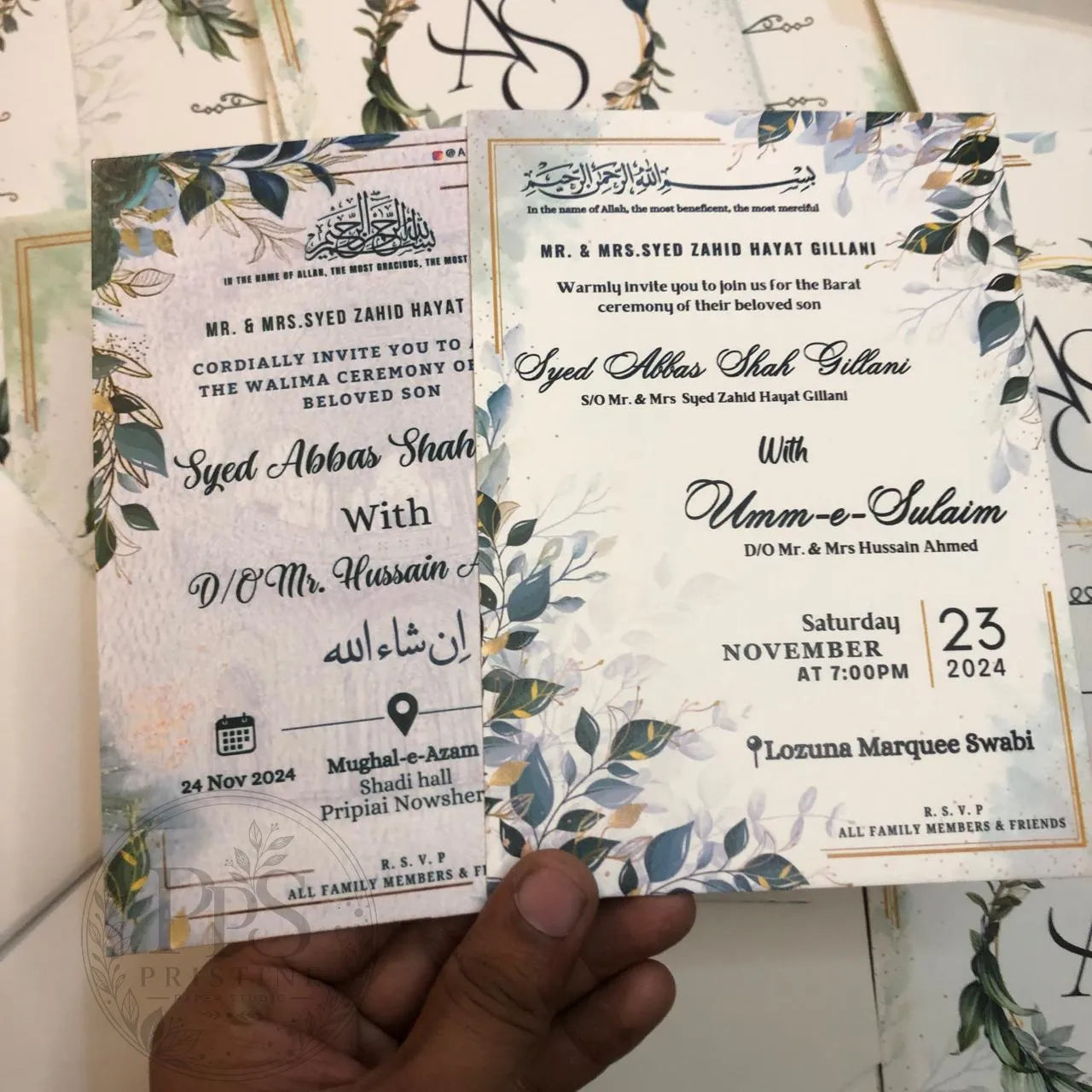 WC - 010 — Traditional Wedding Invitation