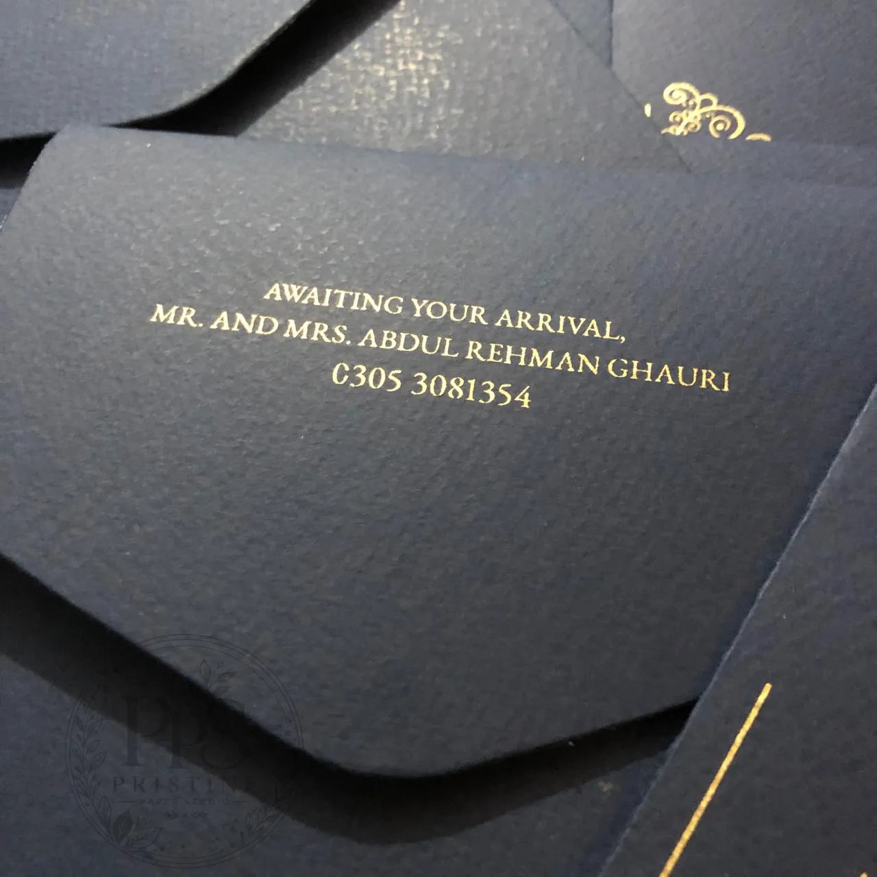WC - 013 — Elegant Reception Wedding Invitation