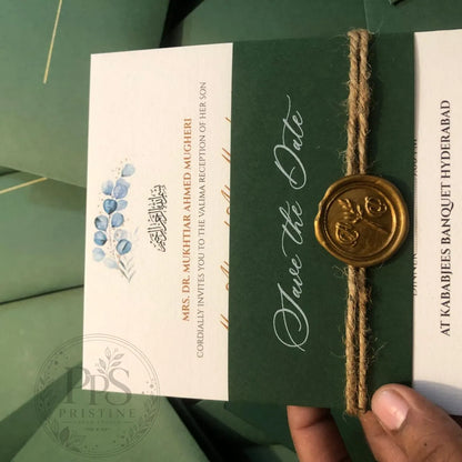 WC - 014 — Custom Wedding Invitation Card