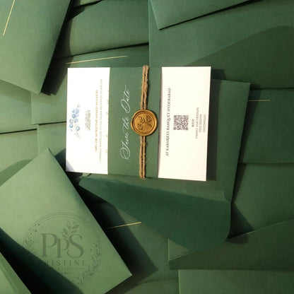 WC - 014 — Custom Wedding Invitation Card