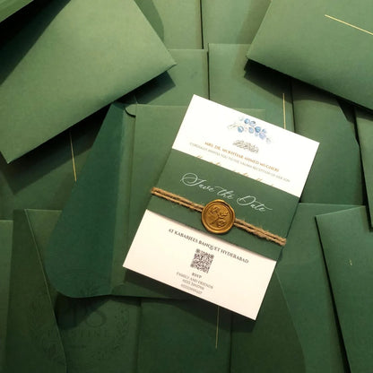 WC - 014 — Custom Wedding Invitation Card