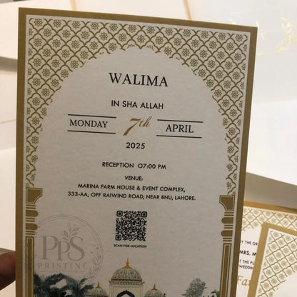 WC - 004 — Customized Wedding Invitation