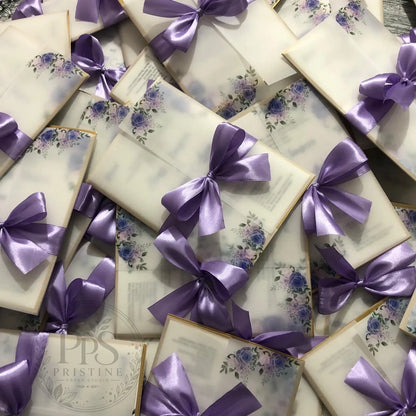 WC - 003 — Elegant Floral Wedding Invitation