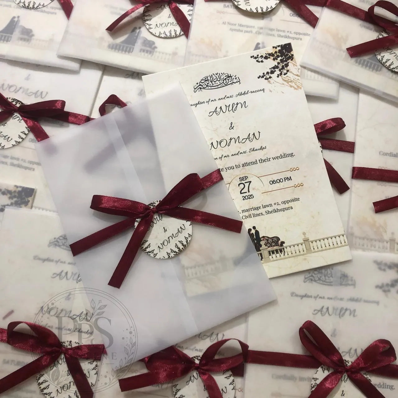 WC - 008 — Beautiful Wedding Invitation
