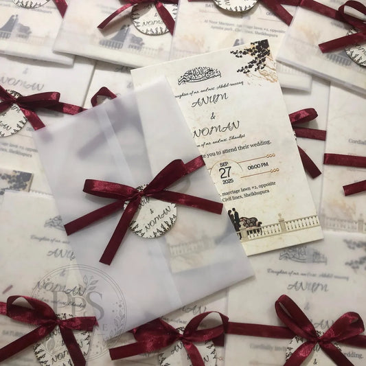 WC - 008 — Beautiful Wedding Invitation