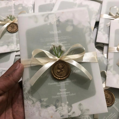 WC - 012 — Minimal Elegant Wedding Card