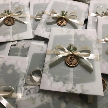 WC - 012 — Minimal Elegant Wedding Card