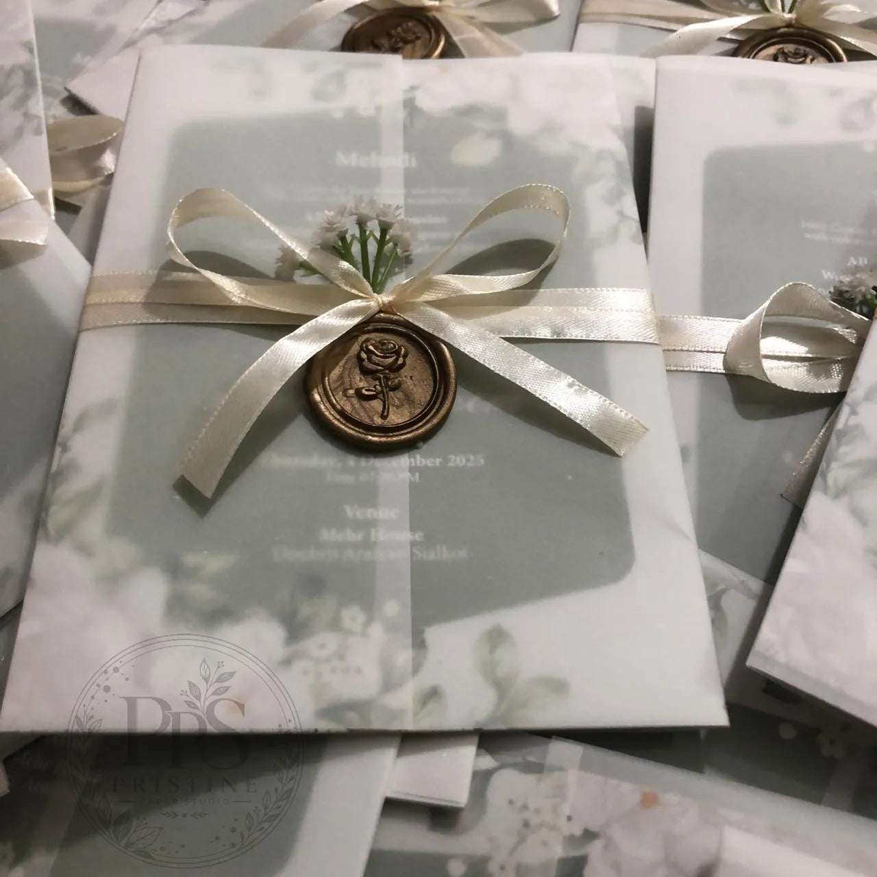 WC - 012 — Minimal Elegant Wedding Card