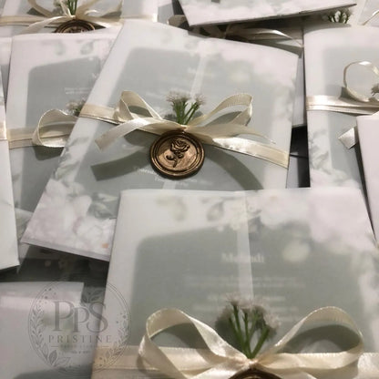WC - 012 — Minimal Elegant Wedding Card