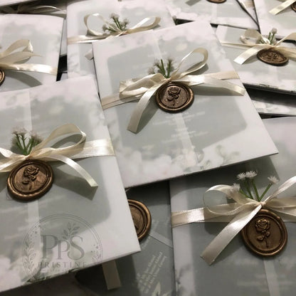 WC - 012 — Minimal Elegant Wedding Card