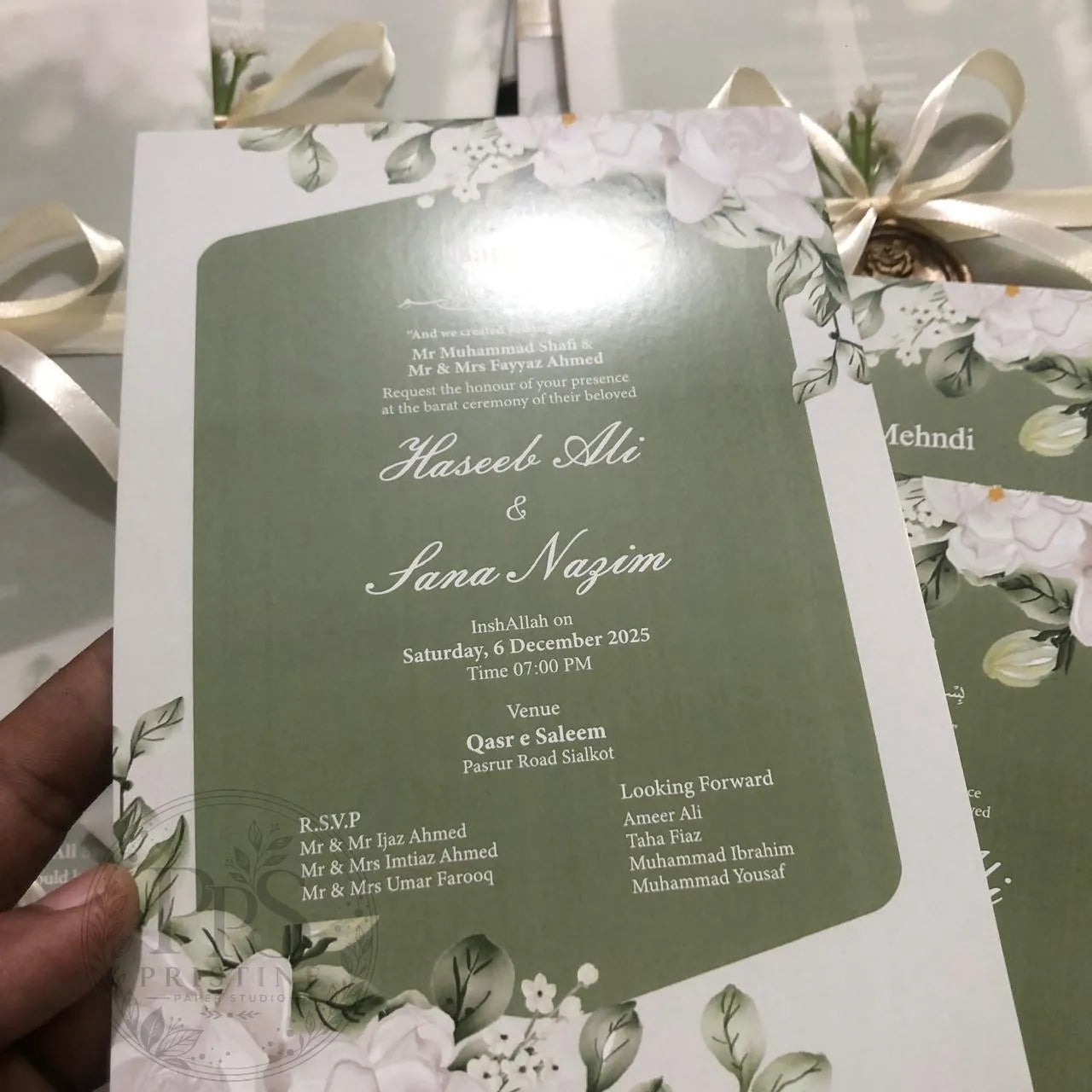 WC - 012 — Minimal Elegant Wedding Card