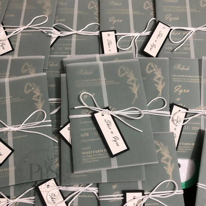 WC - 006 — Personalized Wedding Card