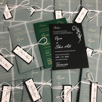 WC - 006 — Personalized Wedding Card